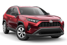Van Rental Preston - RAV4 Automatic - car hire Preston