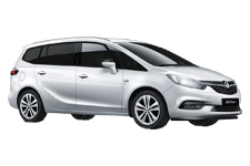 Van Rental Preston - Vauxhall Zafira 7-Seater - Minibus hire Preston